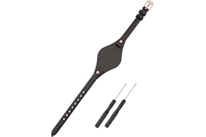 SANDEIN Watch Band Compatible with Fossil, Women 8mm Soft Leather Replacement Wrist Strap for Fossil ES3077 ES3148 ES3262 and ES4119 ES4176 Series Watch Straps