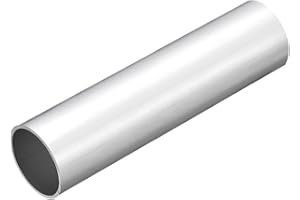 DMiotech (38mm OD x 35mm ID) Tubo Tondo Alluminio 6063 Lunghezza 150mm Tubi Metallici Industriali per Progetti Fai Te Costruzione Telai Macchinari