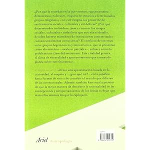 El estigma del extraño: Un ensayo antropológico sobre sectas religiosas (Ariel Ciencias Sociales)
