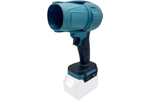 Weytoll Batteridriven lövblåsare, Jet Turbofan, minifläkt kompatibel med Makita 18 V 1 000 W, borstlös motor, turbofläkt, jet