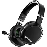 SteelSeries Arctis 1 Wireless, Cuffie da Gioco Wireless USB-C Wireless, Microfono Clearcast Rimovibile, Per PlayStation 5, PS