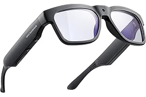 OhO sunshine Smart Bluetooth Glasses with 4K Camera Recording and Real-Time Translation Memory, UV Protection Lens for Outdoor & Indoor