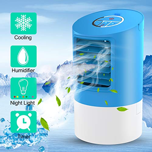 Portable Air Conditioner Begleri19 Air Cooler Desk Cooling Fan Air Conditioning Unit For Home Office Timer 3 Speed Fan - 