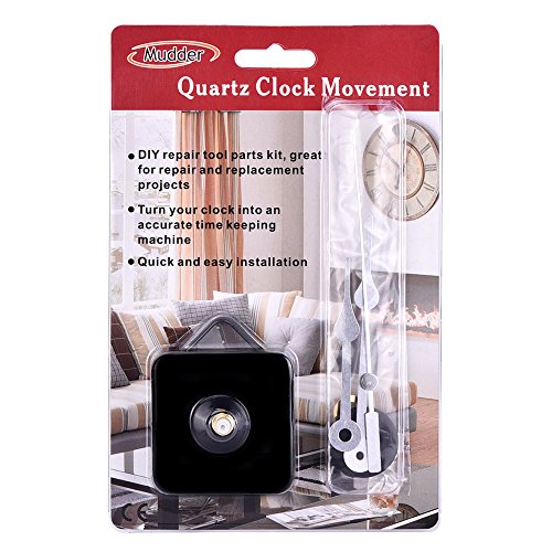 Mudder Quarzuhrwerk Mechanismus Reparaturwerkzeug Kit, 6/25 Zoll Maximaldialdicke, 17/25 Zoll Gesamtwellenlänge - 5