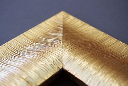 Spiegel Wandspiegel Badspiegel Flurspiegel Garderobenspiegel – Über 200 Größen – Mailand Gold 8,3 – Außenmaß des Spiegels 50 x 100 – Wunschmaße auf Anfrage – Antik, Barock - 4