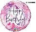 Produktbild Qualatex Folienballon 45331 Birthday Schmetterlinge in Flight, 45,7 cm farbenreiche