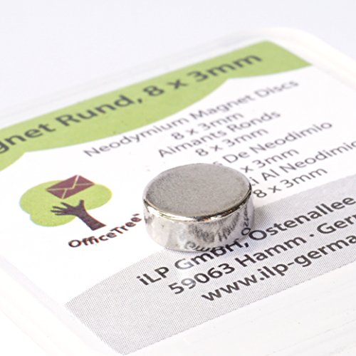 Office Tree 20 discos de neodimio Imanes de mini imanes de 8 x 3 mm Redondo Extra de potentes Resistencia a Whiteboard magn tico tarjeta tabl n Frigor fico de metal Final reviews Office Tree 20 discos de neodimio Imanes de mini imanes de 8 x 3 mm Redondo Extra de potentes Resistencia a Whiteboard magn tico tarjeta tabl n Frigor fico de metal Final