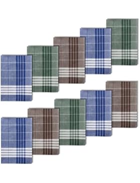 10 HERREN TASCHENTÜCHER + STOFFTASCHENTÜCHER + ARABIAS + 100% BAUMWOLLE
