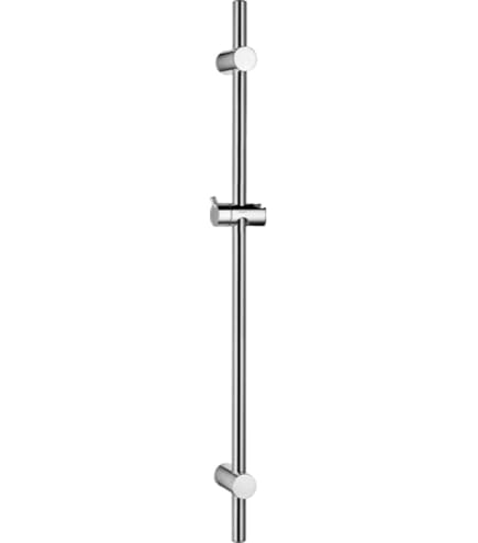 SKOWLL Duschkopfhalterstange 66 Cm – Höhenverstellbar, Mit Wandmontage Oder Ohne Bohren, Chrom