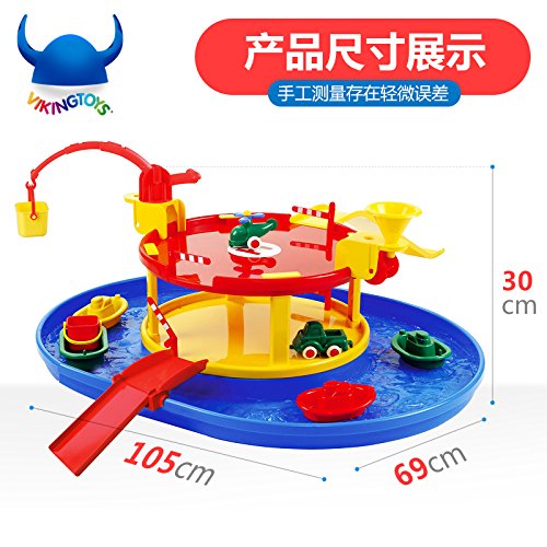 Viking Toys - Multiplay Garage With Harbour