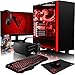 Produktbild VIBOX VR Gaming PC - Voxel VGS570-155 Paket + Oculus Rift VR Bündel - 3,5GHz Intel i5 Quad Core CPU, GTX 1070, leistungsfähig, Wassergekühlter Desktop Gamer Computer mit Spielgutschein, 22" HD Monitor, Headset, Gamer Tastatur & Mouse, Rot Innenbeleuchtung und lebenslange Garantie* (Intel i5 7400 Quad 4-Core CPU, Nvidia GeForce GTX 1070, 8GB Crucial Ballistix 2400MHz RAM, 240GB SSD, 1TB HDD Festplatte, Alphacool Eisbaer Wasserkühler, Ohne Windows Betriebssystem)