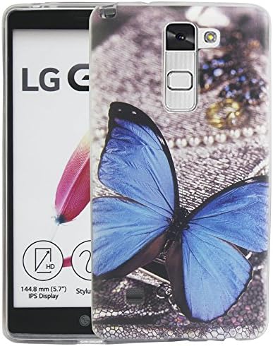 Dooki, Stylus 2 Case, LG Stylus 2 Case, Slim Soft Silicone TPU Protective Phone Cover Case For LG Stylus 2 LS775 (I-1)