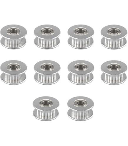 GT2 tandschijf met 20 tanden, 8 mm, aluminium, GT2 riemschijf, 3D