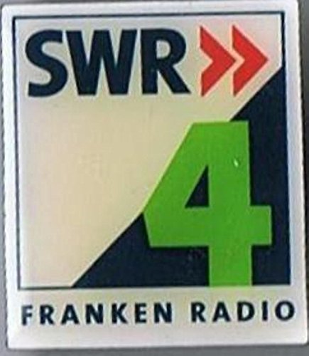 Preisvergleich Produktbild Anstecker Pin - SWR 4 "Franken Radio"