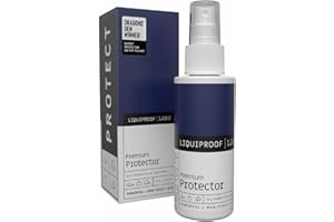 Liquiproof LABS Shoe & Trainer Protector Spray | Non-Toxic | Powerful Waterproof & Stain Repellent for Suede, Nubuck, Leather, & Canvas | All-Natural | 50ml
