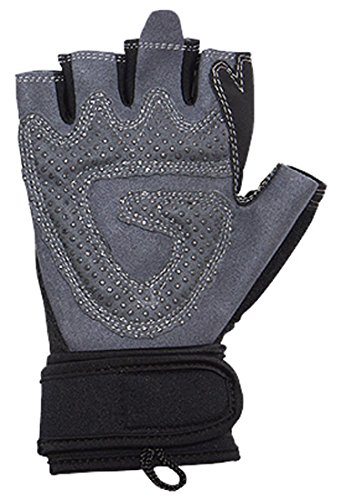 KRF Feel The Enemy California New Guanto Pesi e Fitness, Unisex Adulto, Unisex Adulto, California New, Nero, S