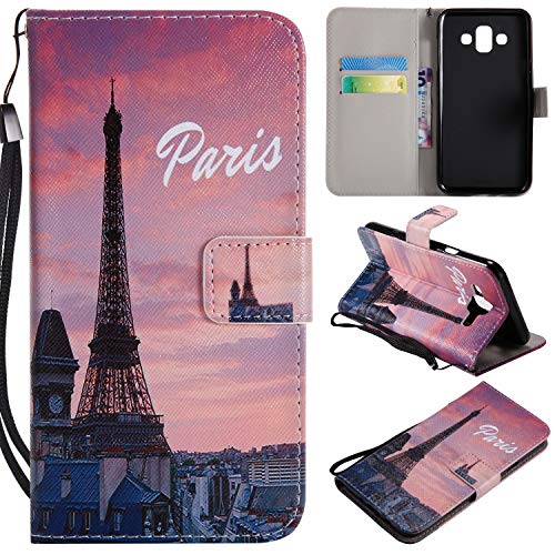 Cuagain Compatible With Samsung Galaxy J7 Duo 2018 Case Pu