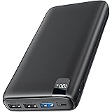 Power Bank 27000mAh Batteria Esterna: Hiluckey 22,5W Ricarica Rapida Caricabatteria Portatile con Display Digitale LED e 4 Po