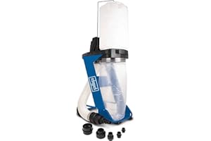 Scheppach DC500 Dust Extractor | 550W | 1150 m³/h Suction | 75L Bag | 2m Hose | Inc. 6 Adapter Set