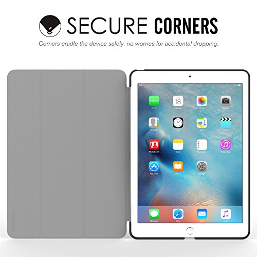MoKo Hülle für iPad Pro 9.7 – Ultra Lightweight Slim PU Leder Tasche Schutzhülle Schale Smart Shell Case mit Auto Schlaf / Wach Funktion und Standfunktion für Apple iPad Pro 9.7 Zoll Tablet, Don’t Touch Me - 7