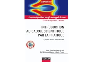 Introduction au calcul scientifique par la pratique - 12 projets résolus avec Matlab: 12 projets résolus avec Matlab