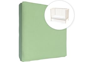 BABY COMFORT Jersey 100% Baumwolle Spannbettlaken für 160 x 70 cm Kleinkind Junior Bett Matratze (Grün)