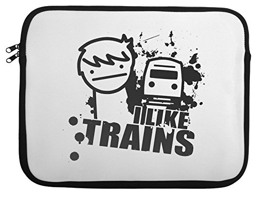I Like Trains Laptop Case 13" 14" 15" 13