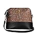 Produktbild TUDUZ Damen Leder Crossbody Tasche Pailletten Kleine Hirsch Umhängetaschen Messenger Tasche
