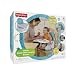 Fisher-Price Quick Clean 'n' Go Feeding Booster Seat-Blue baby seat, chair