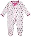 Luvable Friends Baby Girls' "Ladybug Shuffle" Coverall - fuchsia, 6 - 9 months