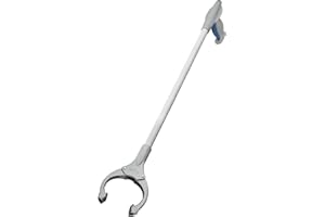 Unger 32” Grabber Plus Reacher – Reacher Grabber Tool & Trash Picker, Built-In Magnet & Ergonomic Grip, Grabber Reacher, Claw Grabber Tool, Reacher’s & Grabbers for Seniors, Trash Picker Upper Tool