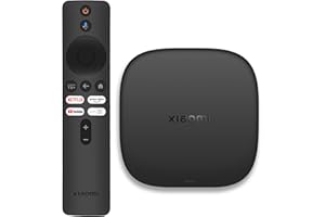 Xiaomi TV Box S 3rd Gen, 4K UHD,2GB RAM + 32GB ROM, Dolby Vision & Atmos, WiFi 6, HDMI 2.1,Google TV, Fast Streaming, Black
