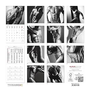 Alpha Edition 17.0135 Calendario da Muro "Maschi" 2017 30x30 cm
