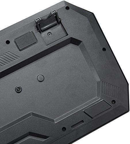 AmazonBasics - Teclado para videojuegos  sensaci  n de tecleo mec  nico  QUERTY Layout 