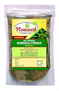 Neminath Herbal Care 100% Natural Bhringraj Leaves (Eclipta Alba) Powder For Fighting Hair Fall Naturally (100Grams)