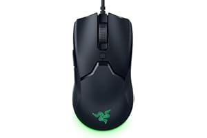 Razer Viper Mini mouse da gioco ultraleggero Interruttori di gioco più veloci Sensore ottico a 8500 DPI Illuminazione da sotto Chroma RGB 6 pulsanti programmabili Cavo senza attrito nero classico