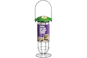 Gardman A04242 Mangeoire à Couvercle Rabattable pour Fat Snax 20 cm