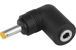 helpers lab 4,0x1,7 mm mâle à Femelle 90 degrés DC4017 pour Amazon Echo Dot, Echo Show, PSP, Blu-Ray, Imprimantes, Routeur, LED, Caméra, CCTV, Ordinateur Portable, Netbook, électronique