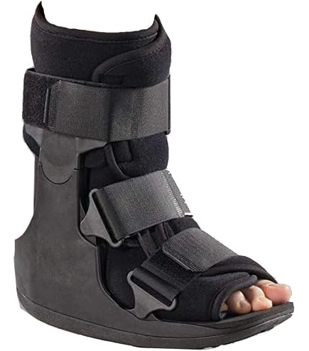 RO+Ten | Equal 450 | Tutore a Stivaletto Rigido Basso | Scarpe Ortopediche Donna e Uomo | Tutore Caviglia Distorsione | Cinghia di Fissaggio (XS