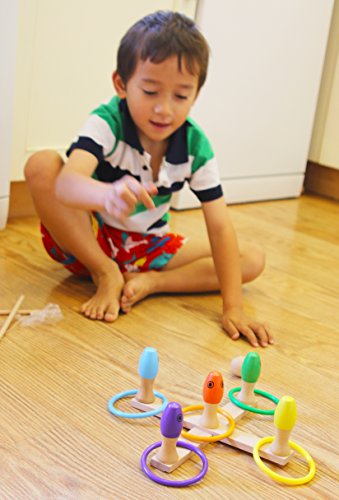 Toys of Wood Oxford Wooden quoits game, Fishing Game and Skittles 3 in 1 Game reviews Toys of Wood Oxford Wooden quoits game, Fishing Game and Skittles 3 in 1 Game