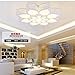 Produktbild Eisen Lotus Acrylkreis Decke modernen minimalistischen Art und Weise kreative Kraft 32-74w energiesparende Fernschalter , adjustable light , 55w 75*13cm