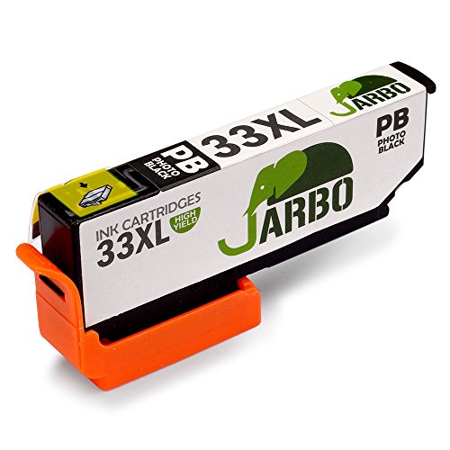 JARBO Kompatibel Ersatz für 33XL Tintenpatronen kompatibel mit Expression Premium XP-530 XP-540 XP-630 XP-635 XP-640 XP-645 XP-830 XP-900 (2 Schwarz,1 Foto Schwarz,1 Cyan,1 Magenta,1 Gelb) - 3