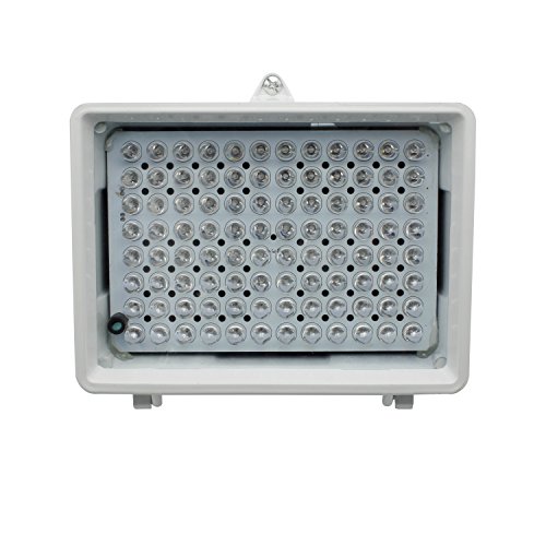 BAODE LED IR Scheinwerfer Überwachungs Nachtsicht f.Überwachungskamera CCTV Scheinwerfer+Netzteil 60°16W 7702 - 4