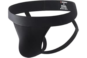 BRODDLE Men's Jockstrap Stretchy Nylon Pouch Workout Performance Athletic Supporters for Men