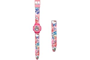 My sweety pop – Montre Numérique Enfant - Ecole - Maternelle - Garderie - Vacances - Idée Cadeau - Bracelet Ajustable