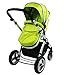 iSafe 2 in 1 Baby Pram System Complete (Lime)