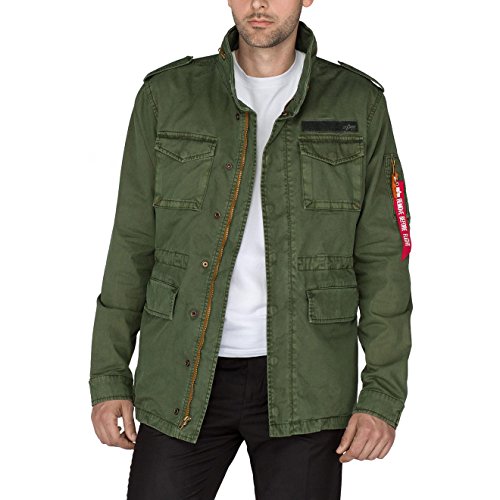 Preisvergleich Produktbild Alpha Industries Huntington Jacke oliv / M