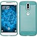 Produktbild PhoneNatic Case für Motorola Moto G4 Plus Hülle Silikon türkis Ultimate + 2 Schutzfolien