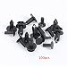 Produktbild 100 x schwarze Grillverschluss-Nieten-Clips für Jeep Wrangler JK 07-17