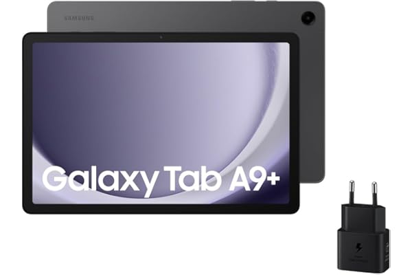 Samsung Galaxy Tab A9+ Tablet Android, 128 GB Almacenamiento, WiFi, Pantalla 11”, Sonido 3D, Gris (Versión Española)